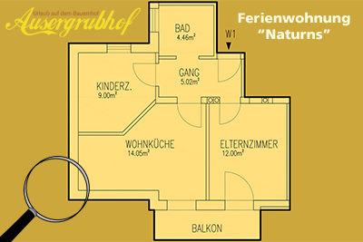 Ferienwohnung Naturns - Ausergrubhof